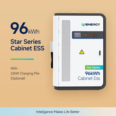  Cabinet de stocare a energiei hibrid solar-diesel 96.46kWh cu integrare ridicată