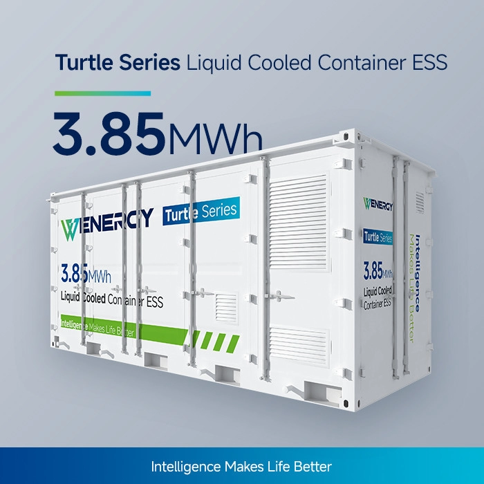Sistem de stocare a energiei în baterii litiu containerizate de 3,85 MWh cu interfață RS485 CAN Ethernet